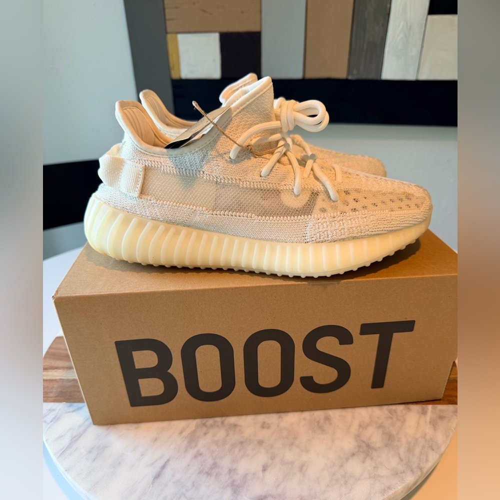 Yeezy Boost 350 White Sneakers